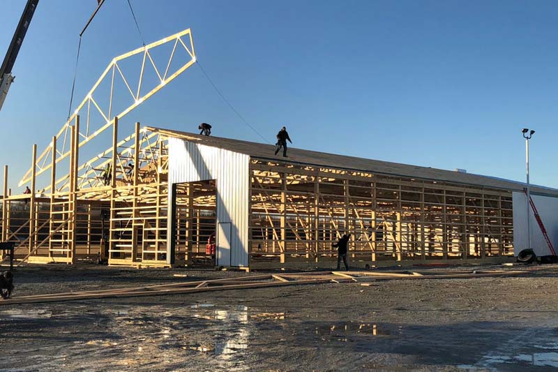 Project build in progress courtesy of CMT Components.